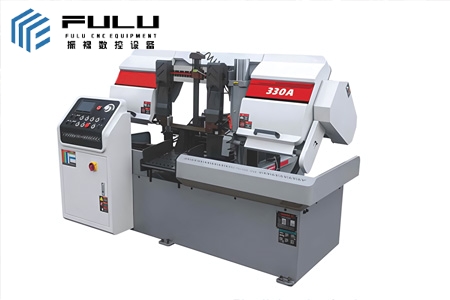 330A Fully Automatic PLC Controlled Horizontal Cutting Band Saw