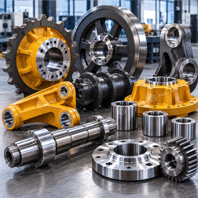 General machinery components after machining